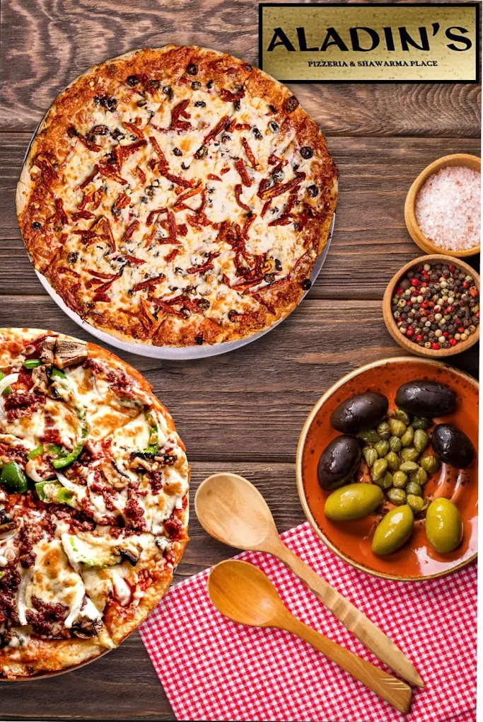 Aladin's Pizzeria Winnipeg — halal tandoori, shawarma and signature pizzas