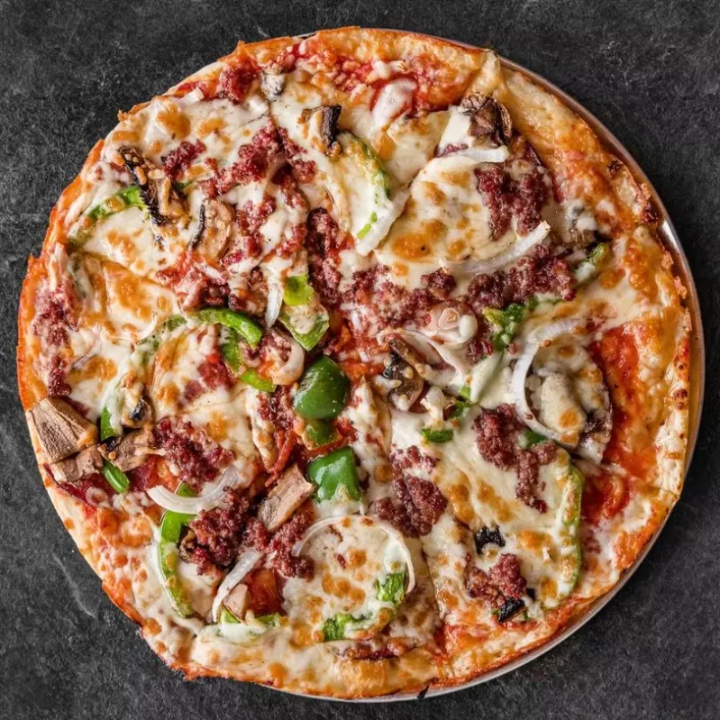 Aladin's Special Pizza Winnipeg — house signature halal pizza with premium toppings