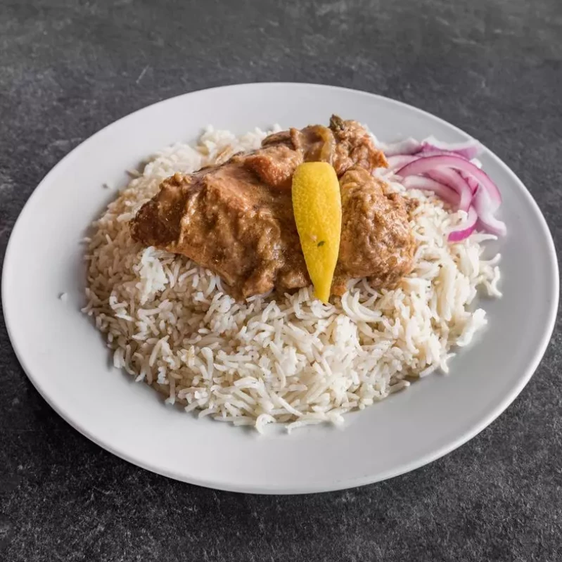 Chicken Roast Polao at Aladin's Pizzeria & Shawarma Winnipeg